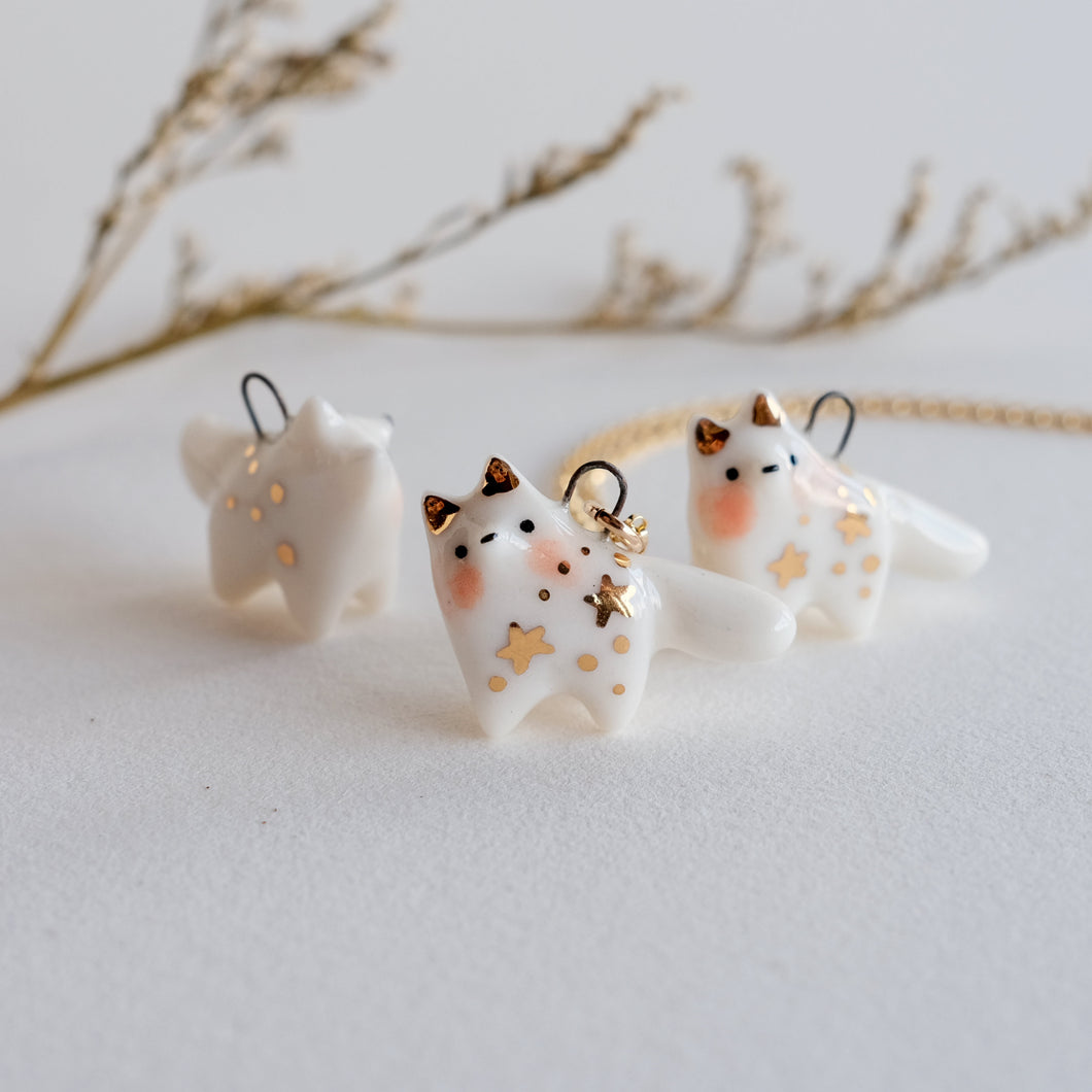 Stardust Fox Necklace