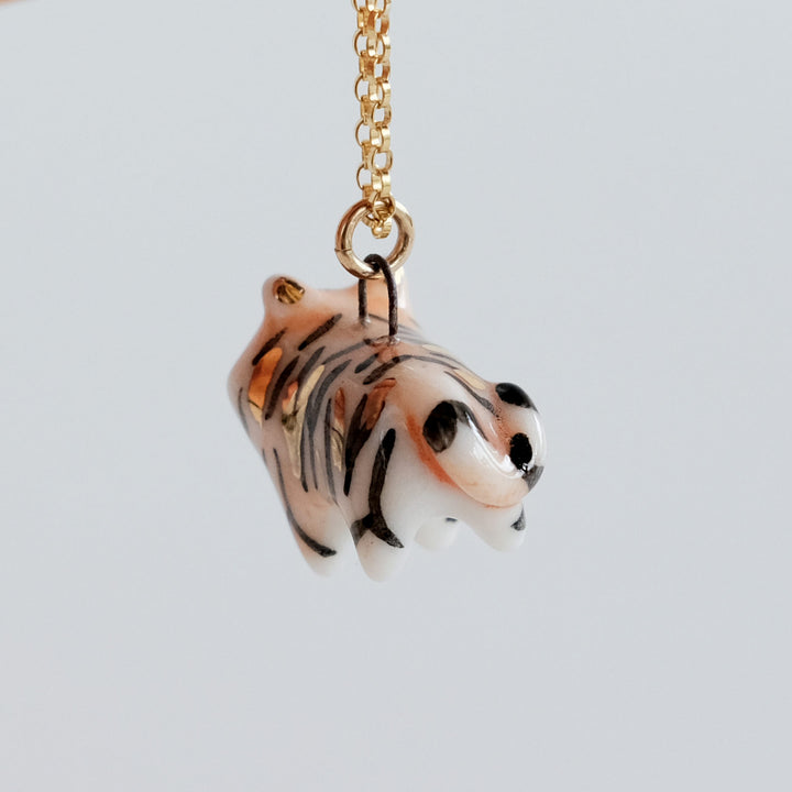 Brave Tiger Necklace