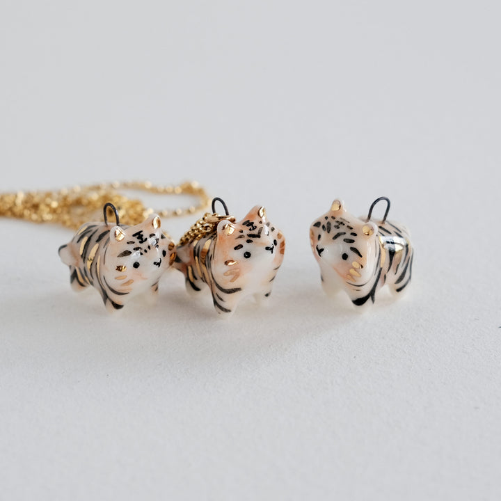 Brave Tiger Necklace