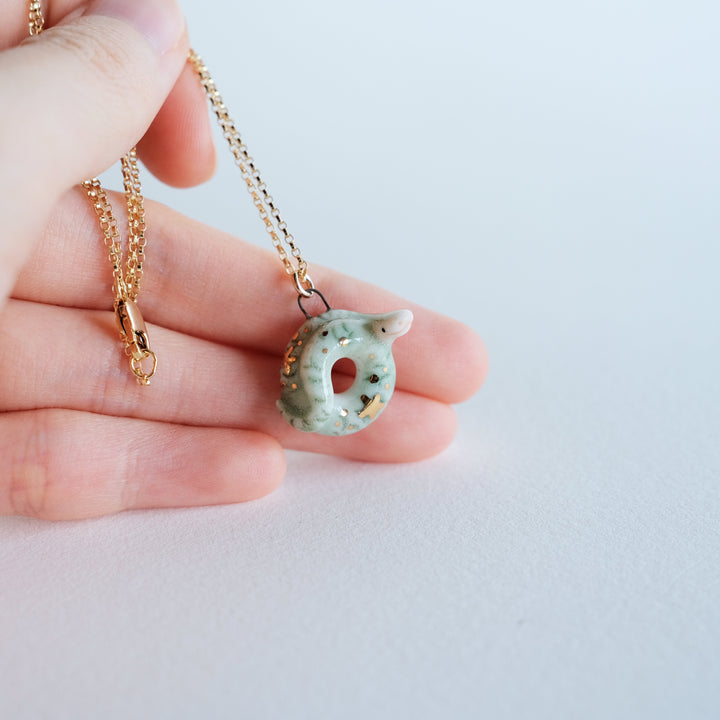 Green Snake Necklace | Stardust