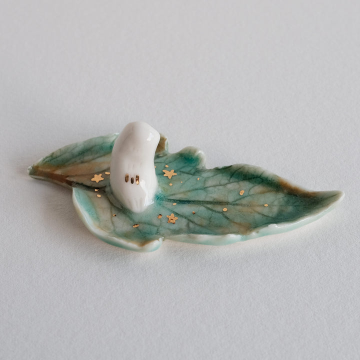 Leaf Dish | Sleepy Owl