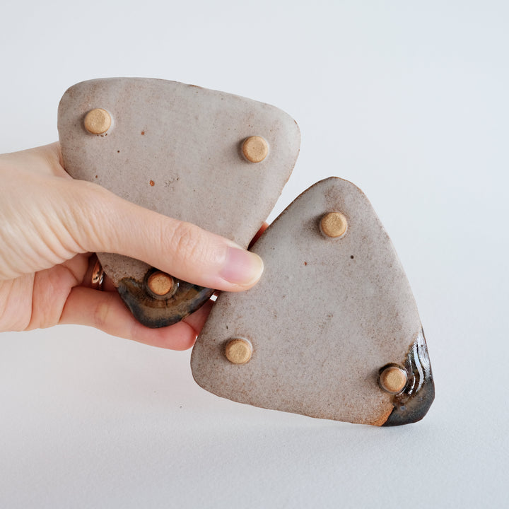 Footed Dish | Triangle Bear