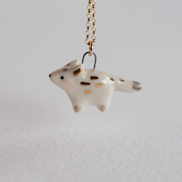 Grey Wolf Necklace
