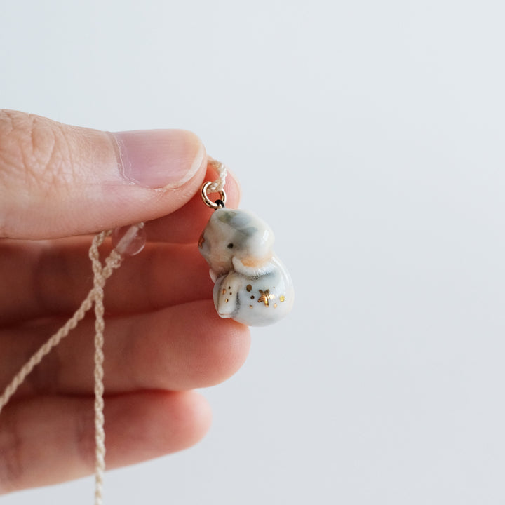 Cloud Being Necklace | Yellow