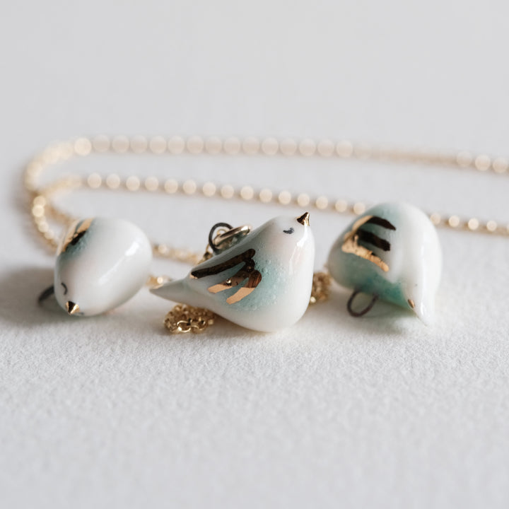 Jade Bird Necklace