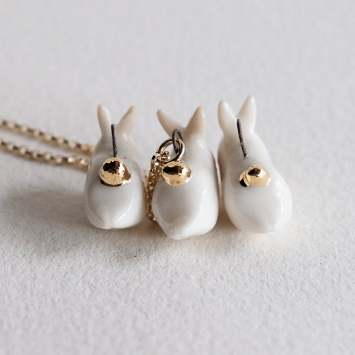 Porcelain Bunny Necklace