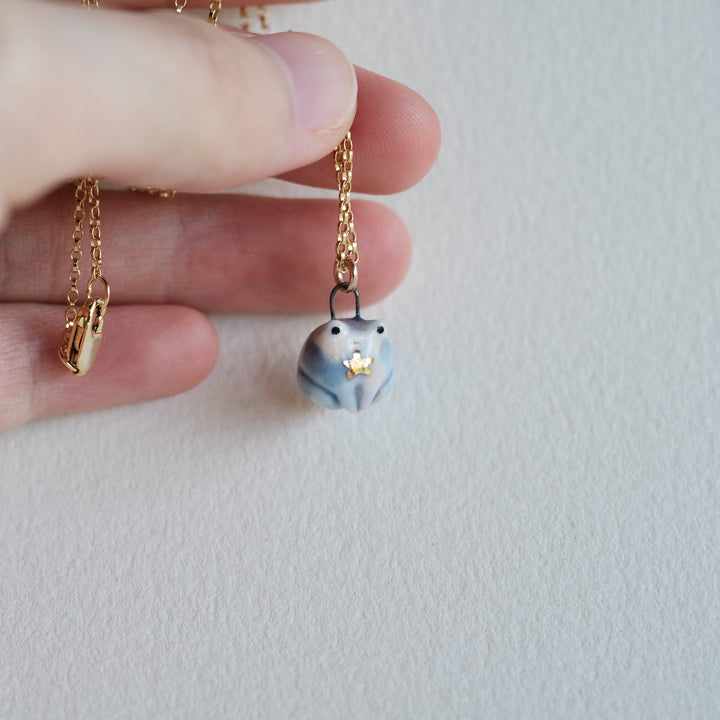 Stardust Frog Necklace