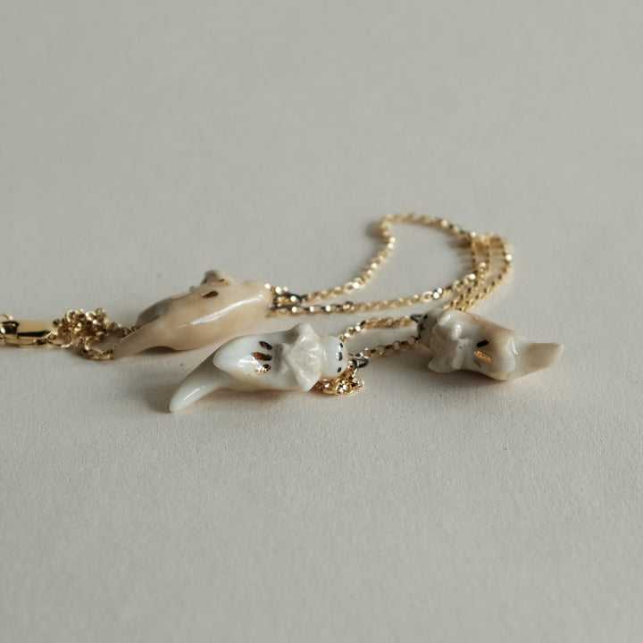 Scallop Otter Necklace